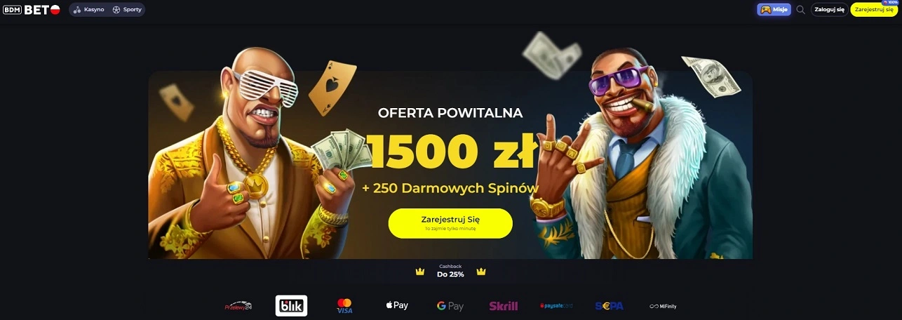 Strona główna BDMBet Casino