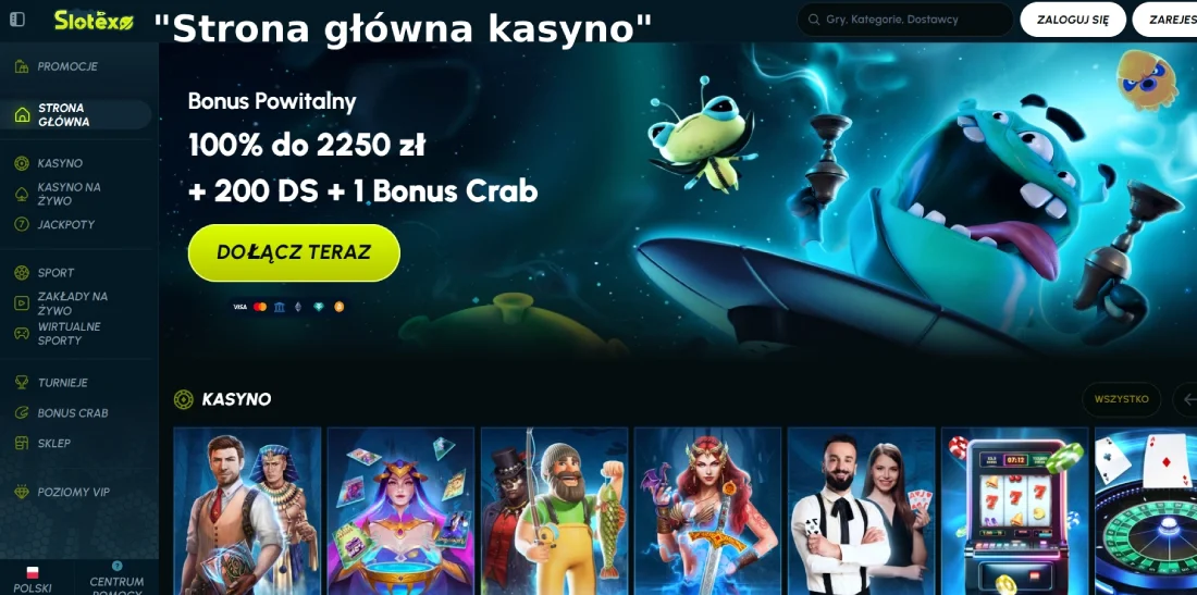Slotexo-casino z jeton
